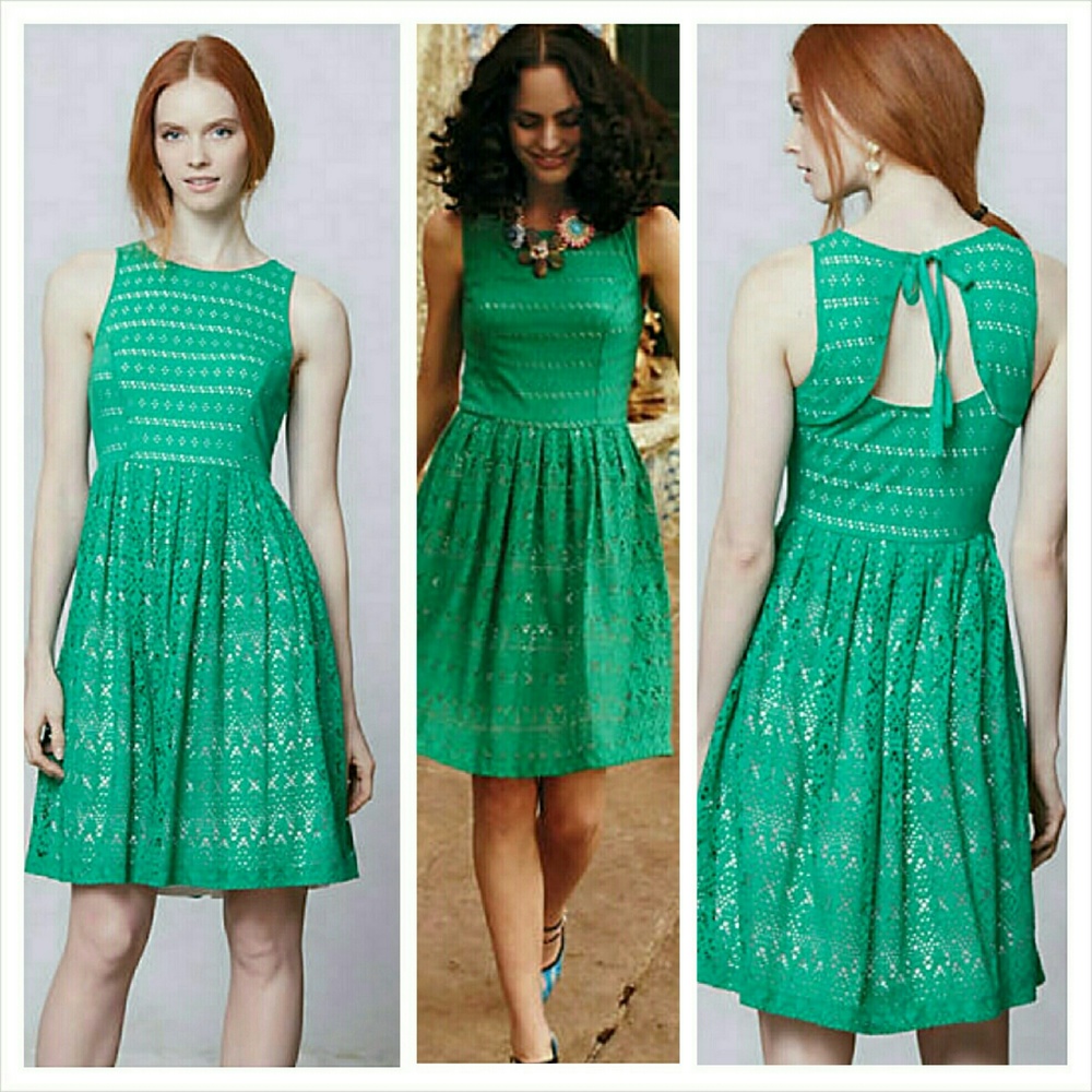 Anthropologie postcard dress